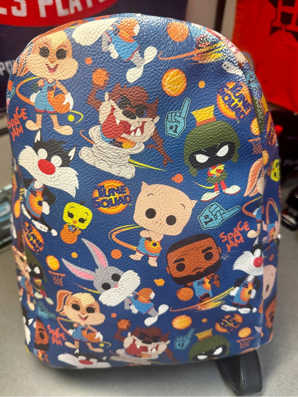 Space Jam: A New Legacy".Funko Pop! mini backpack